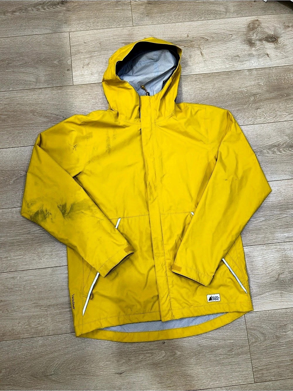MEC Aquanator Rain Jacket (Yellow, Size 14)